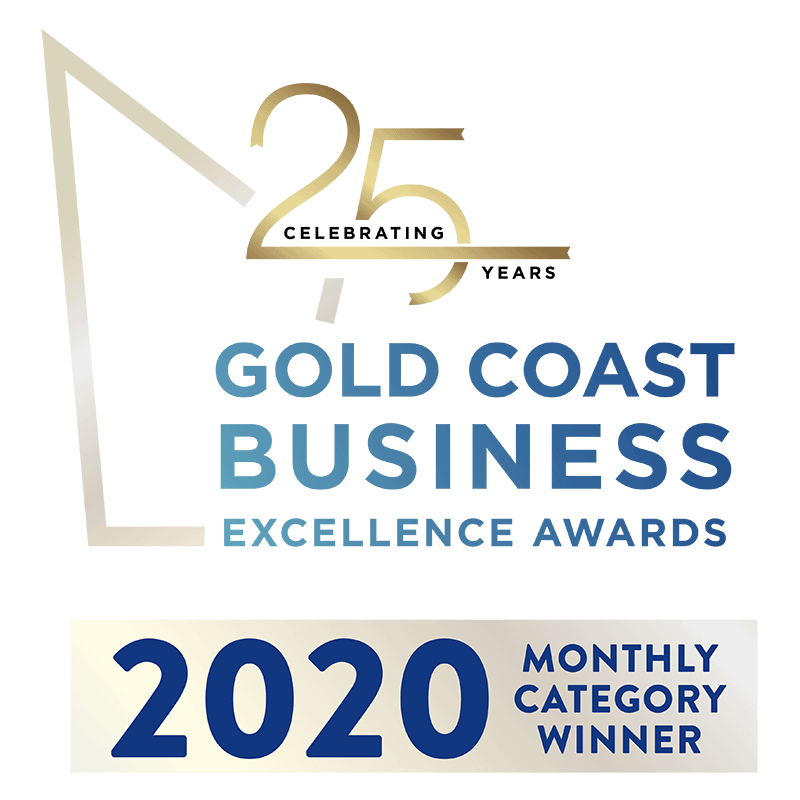 Gold Coast Business Awards 2020 monthly category winner