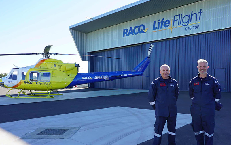 Charity golf day for RACQ LifeFlight Rescue